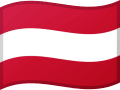 Bandeira Áustria 