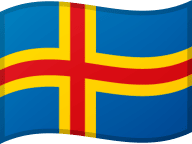 Aland Islands flag