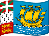 Saint Pierre and Miquelon flag