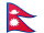 Flag of 
Nepal