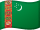 Flag of 
Turkmenistan