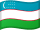 Flag of 
Uzbekistan