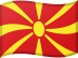 North Macedonia flag