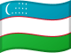 Uzbekistan Flag