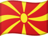 North Macedonia flag