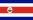 National Flag of country Costa Rica