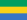 National Flag of country Gabon