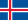 National Flag of country Iceland