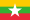 National Flag of country Myanmar