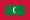 National Flag of country Maldives