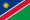 National Flag of country Namibia