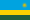 National Flag of country Rwanda