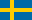 National Flag of country Sweden