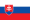 National Flag of country Slovakia