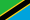 National Flag of country Tanzania