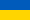 National Flag of country Ukraine