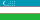 National Flag of country Uzbekistan