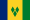 National Flag of country Saint Vincent and the Grenadines
