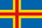 National Flag of country Åland Islands