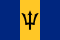 National Flag of country Barbados