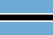 National Flag of country Botswana