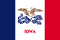 Iowa state flag