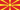 Bandeira da Macedônia do Norte