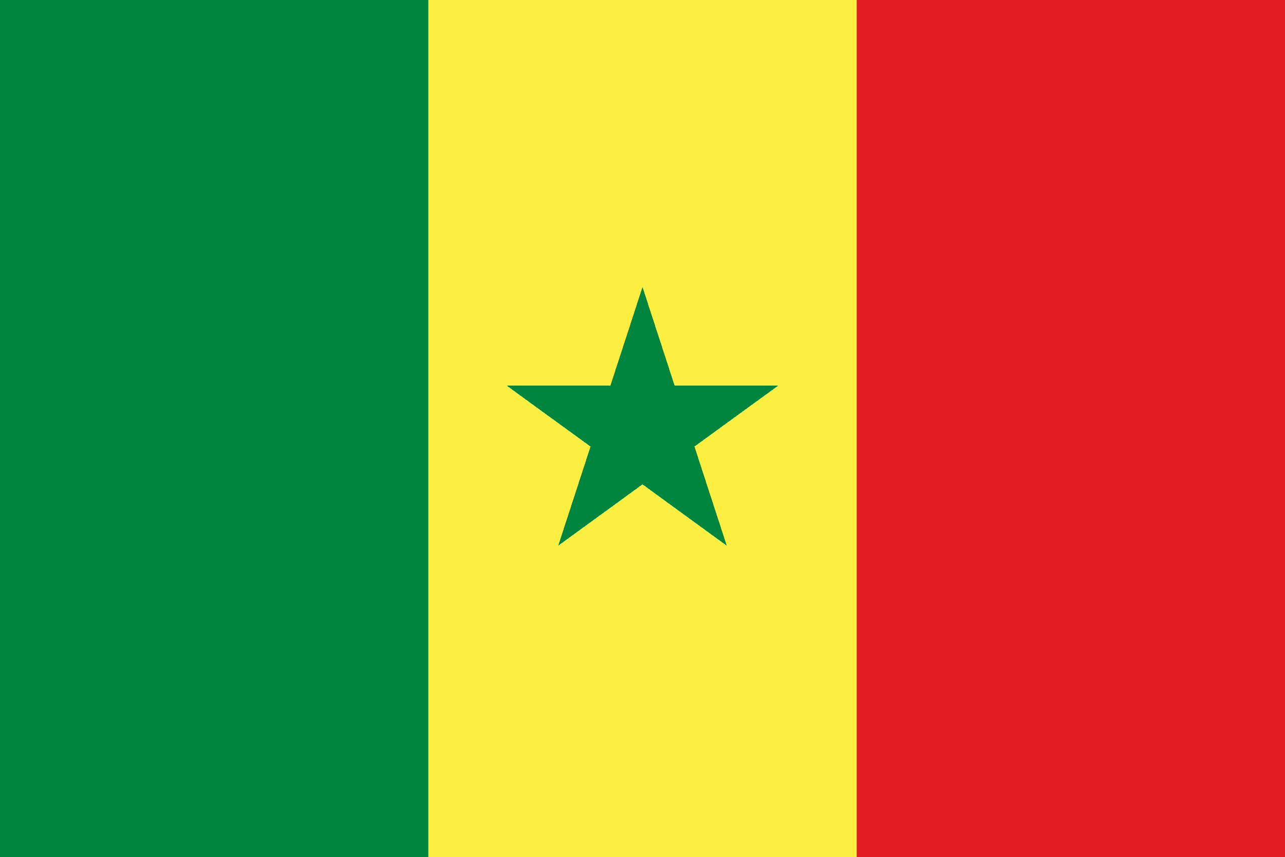 Descargar la bandera de Senegal | Banderas-mundo.es