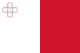 Maltese flag representing Malta Quest